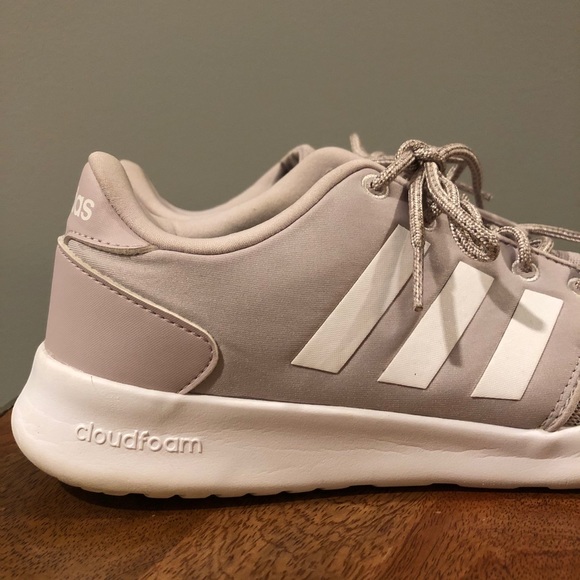 Adidas Light Purple Cloud/Memory Foam Gym Shoes - Picture 3 of 8
